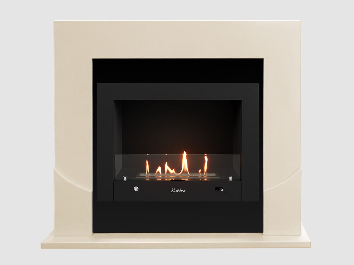 Каминный портал МДФ "Ассен 1110" с биокамином Lux Fire "Фаер Бокс 4 - 25.5" (бежевый) Каминный портал МДФ "Ассен 1110" с биокамином Lux Fire "Фаер Бокс 4 - 25.5" (бежевый) по цене 110 900 руб.