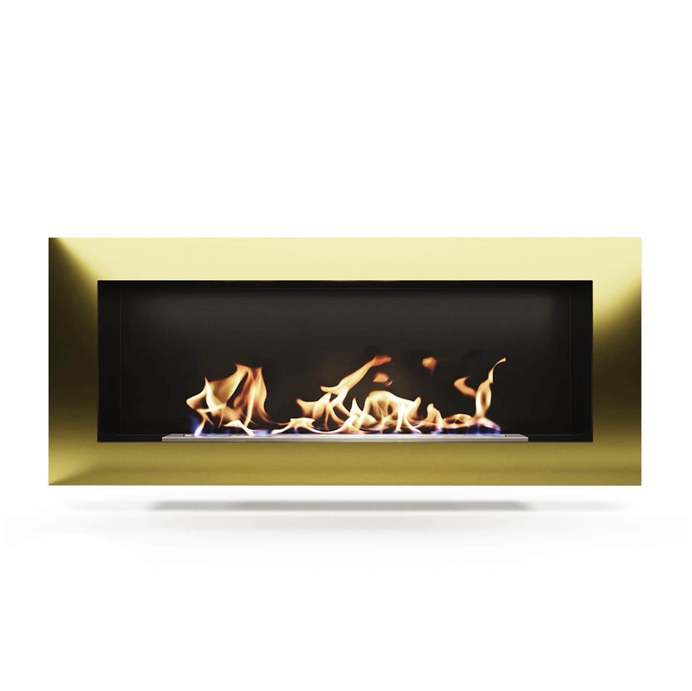 Биокамин "Русский огонь" Барокко 1200V встраиваемый с декоративным стеклом (стемалитом) по цене 49 650 руб.