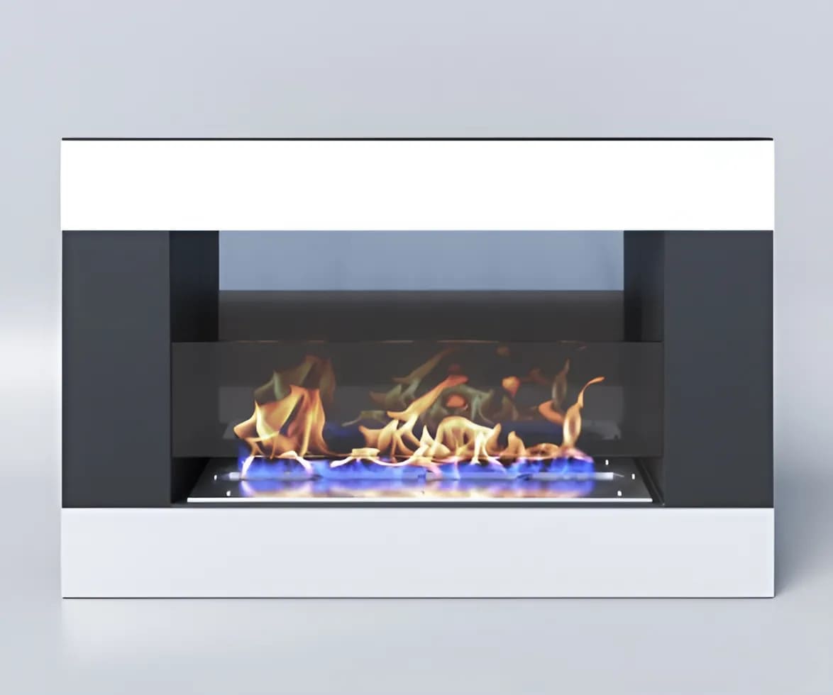 Биокамин "Русский огонь" Модерн 650V встраиваемый с защитным и декоративным стеклом по цене 28 900 руб.
