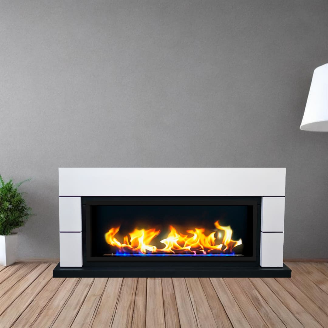 Биокамин в линейном портале "Русский огонь" Аляска с защитным стеклом по цене 97 600 руб.