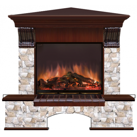 Бостон Арбат угловой (красное дерево)+Arte 23 Бостон Арбат угловой (красное дерево)+Arte 23