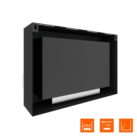 Биокамин SteelHeat WALL ONE 800 черный, стекло Биокамин SteelHeat WALL ONE 800 черный, стекло по цене 28 035 руб.