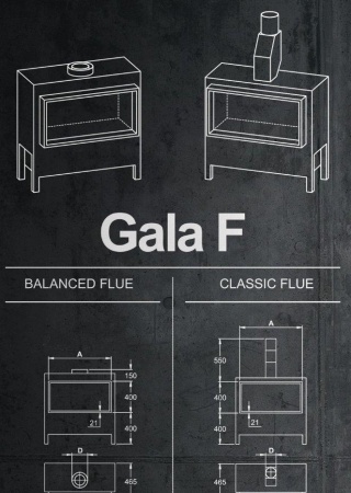 
Газовая топка Vero Design GA 6 F