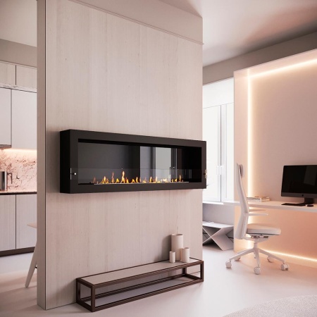 Биокамин SteelHeat WALL ONE 1700 черный, стемалит Биокамин SteelHeat WALL ONE 1700 черный, стемалит по цене 87 990 руб.