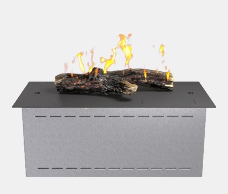 Биокамин Airtone LOG 1100 steel по цене 499 000 руб.