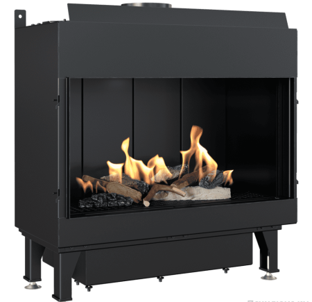 Газовая топка Kratki LEO/70/G31/37MBAR, балонный газ