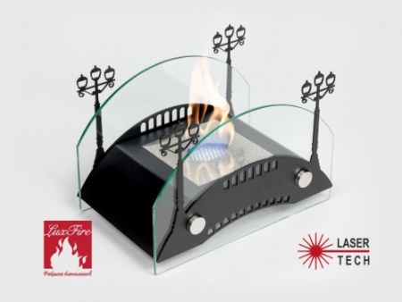 Настольный биокамин Lux Fire "Пушкинский мост" S Чёрный Настольный биокамин Lux Fire "Пушкинский мост" S Чёрный по цене 14 641 руб.