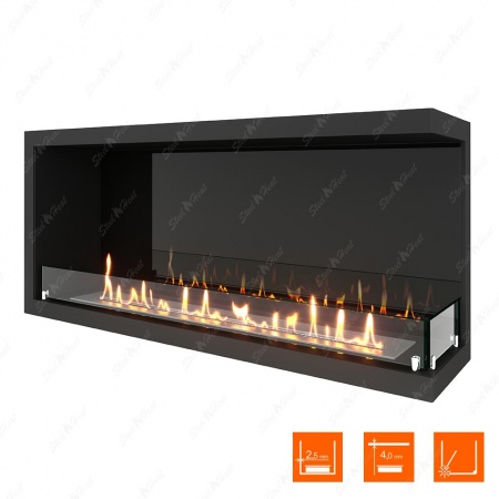 Биокамин угловой SteelHeat Leader 1100 правый стекло + стемалит Биокамин угловой SteelHeat Leader 1100 правый стекло + стемалит по цене 53 038 руб.