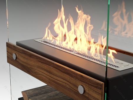 Напольный биокамин Lux Fire "Пятница V2" по цене 59 730 руб.