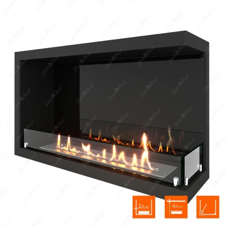 Биокамин угловой SteelHeat Leader 800 правый стекло + стемалит Биокамин угловой SteelHeat Leader 800 правый стекло + стемалит по цене 40 723 руб.