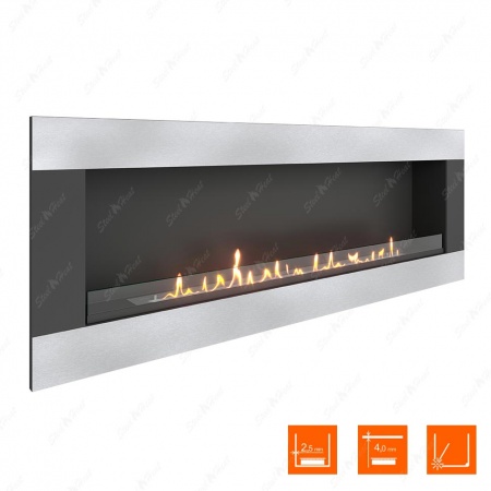 Биокамин SteelHeat GRAND-H 1800 стекло Биокамин SteelHeat GRAND-H 1800 стекло по цене 71 800 руб.