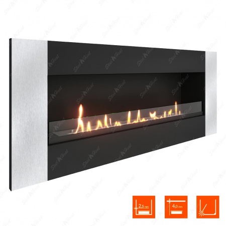 Биокамин SteelHeat GRAND-V 1200 XL стекло по цене 46 528 руб.