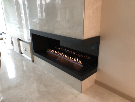 Встраиваемый угловой очаг 2000 SappFire по цене 65 400 руб.