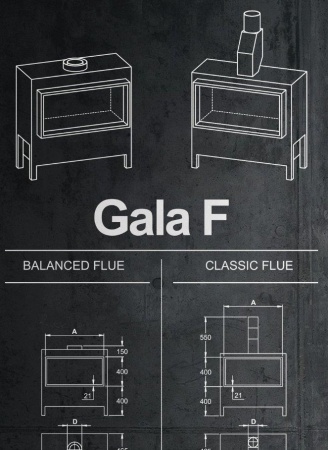 Газовая топка Vero Design GA 4 F 
Газовая топка Vero Design GA 4 F